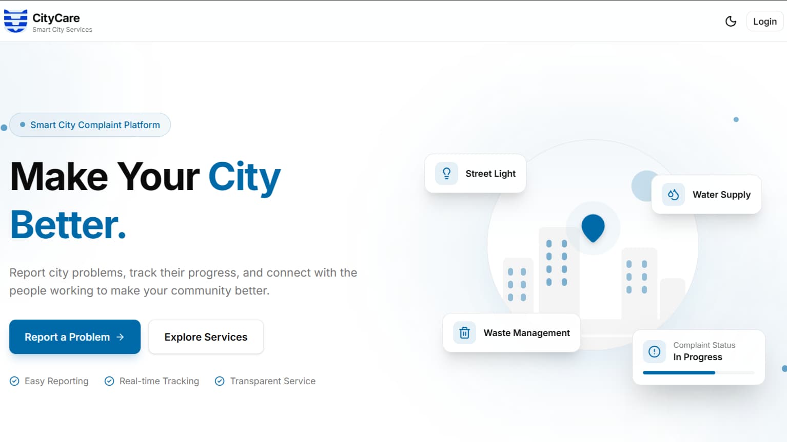 CityCare project preview